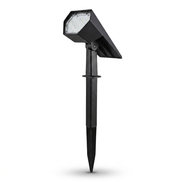 Solyellea solar spike spot light, adjustable head, on white background